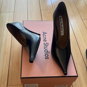 Acne Studios Elegant Black Heels